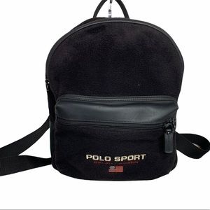 Vintage Ralph Lauren Polo Sport Sherpa Backpack
